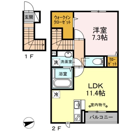 アズーリの物件間取画像